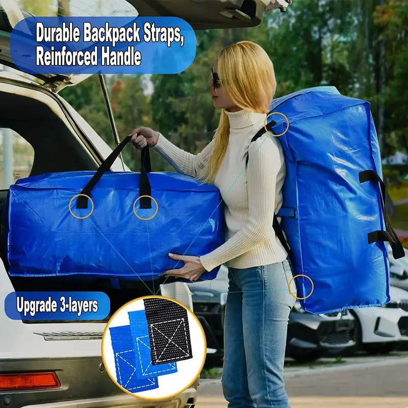 Összecsukható Duffle táska Összecsukható utazótáska Multifunkciós utazótáska Nagy kapacitású utazótáska kempingezéshez, üzleti utazásokhoz
