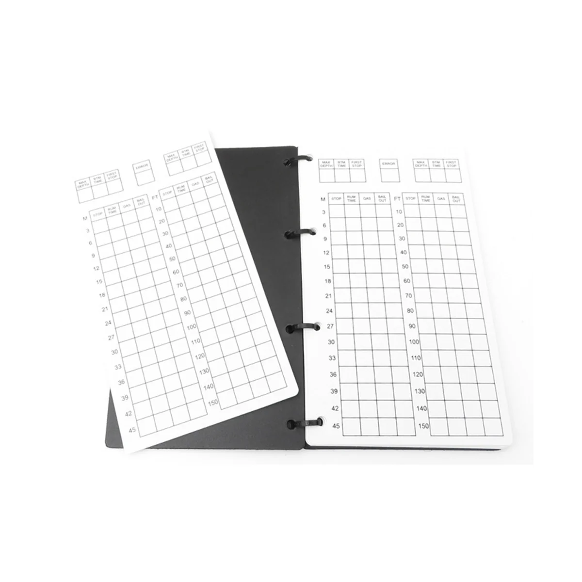 Búvár notebook búvárkodás Merülés vízálló könyv Notebook zsinórral Sznorkelezés kellékek Tevékenységek Melléklet