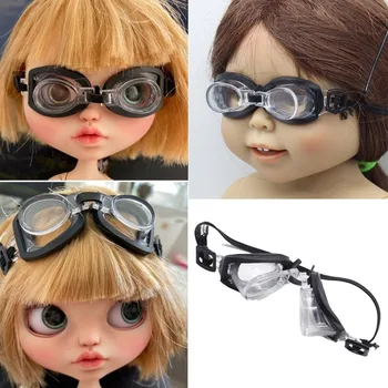 1/6 BJD babák baba úszószemüveg divat úszószemüveg PU búvár szemüvegbaba szemüveg gyerekek ajándék