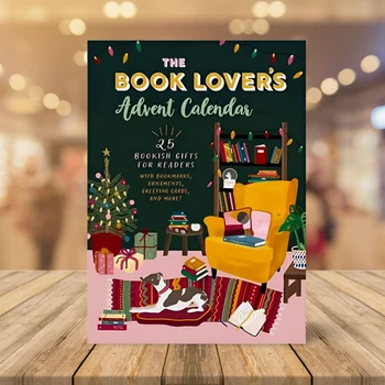 1 darabos adventi naptár karácsonyi ajándékok a könyv szerelmeseinek karácsonyi könyv szerelmeseinek Adventi naptár meglepetés doboz