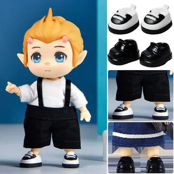 1 pár Kiváló minőségű baba kiegészítők ob11-hez baba divat szandálok PVC baba viselet 1/12 baba cipő Aranyos cipők