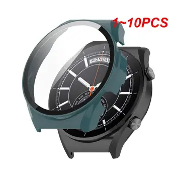 1 ~ 10PCS védőtok Watch S1 intelligens óra All-in- teljes képernyős védő üveg + PC lökhárító fedél Mi S1 órához