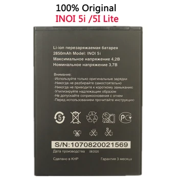 100% eredeti 2850mAh inoi 5i akkumulátor INOI 5I Lite INOI5 INOI 5 Lite mobiltelefonhoz kiváló minőségű akkumulátor