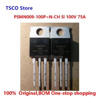 (10db/LOT)  PSMN009-100P N-CH Si 100V 75A új eredeti