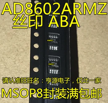 10db / tétel 100% új AD8602ARM AD8602ARMZ AD8602 ABA MSOP8 IC