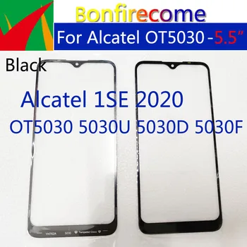 10Pcs \ Lot érintőképernyős üveg Alcatel 1 SE 1SE 2020 OT5030 5030 5030U érintőképernyős LCD kijelző Külső üveglencse csere