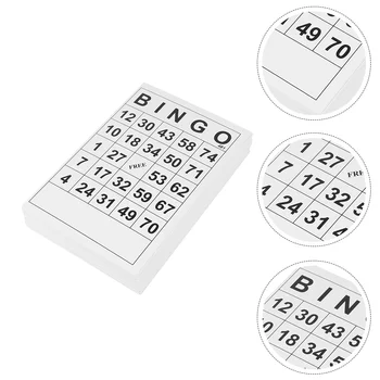 120db Bingó kártyák Oktatási játékszer asztali játék kellék gyerekeknek