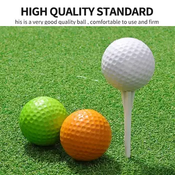 12Db valósághű gödröcske golflabdák hosszan tartó javítása Pontosság soha ne veszítse el gyakorlólabdák beltéri kültéri