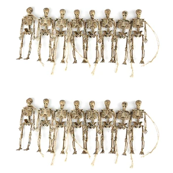 16 db Mini csontváz szobrok kellékek trükk kellékek DIY csontváz emberi csontváz készlet