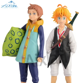 16cm A hét halálos bűn anime figura Meliodas király PVC akciófigura Zeldris figura Gyűjthető modell játékok gyerek ajándék