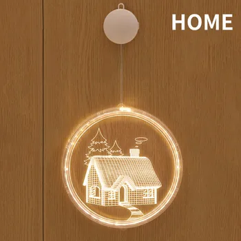 1db Otthoni lámpák LED karácsonyi dekoráció függő dísz party esküvői dekoráció