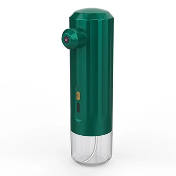 1Set Mini Nano Mist permetező arcgőzölő Párásító arc hidratáló porlasztó zöld