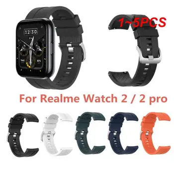 1~5PCS 22mm fém karkötők realme Watch 2 szíjhoz Rozsdamentes acél szíj Correa a Realme Watch S/S cseréjéhez