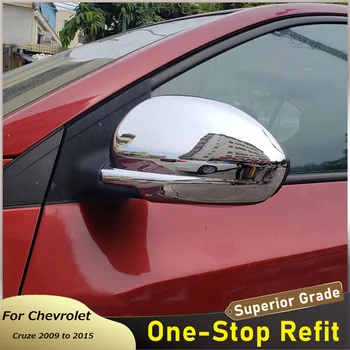 2009 - 2015 Chevrolet Cruze ABS króm autó oldalsó szárny visszapillantó tükör fedél sapka keret