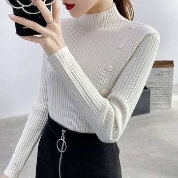 2020Őszi és téli új kasmír női pulóver női pulóverek Bő és sokoldalú női pulóver pulóver pulóver garbó