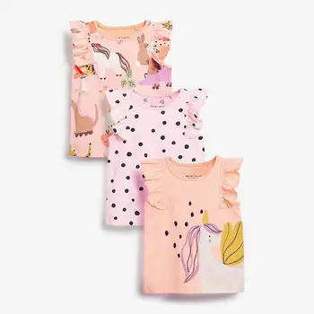 2023 nyár Új gyermekruházat Európai és amerikai stílusú gyermek póló rajzfilm nyomott pamut kényelmes lány póló