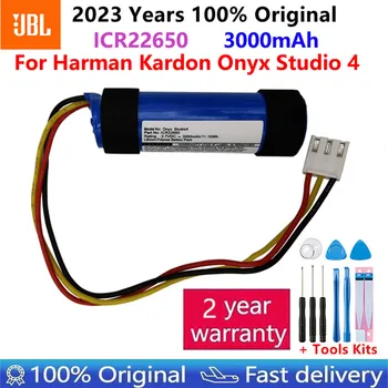2023 év 100% eredeti 3000mAh csereakkumulátor a Harman Kardon számára Onyx Studio 4 Studio4 vezeték nélküli Bluetooth hangszóró akkumulátorok