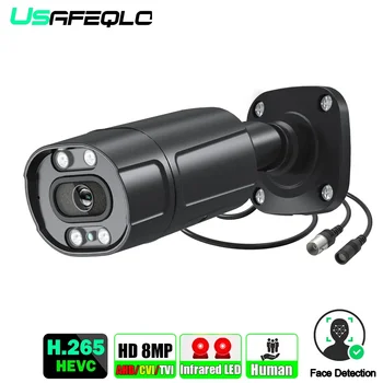 2MP 5MP 8MP AHD kamera videó biztonsági kamerák IR-CUT Vision nappali és éjszakai megfigyelés beltéri kültéri arc emberi autó észlelés