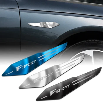 2PCS 3D fém autó szárny Jobb és bal oldali jelvény Sárvédő embléma matricák a Honda Mugen számára INSPIRE XR-V CR-V UR-V CR-Z Fit pilóta típus