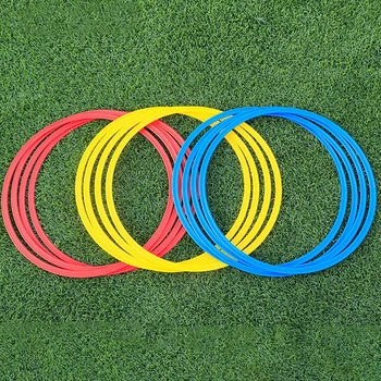 30cm 40cm futball edzőgyűrű kerek sebességű agility edzőgyűrű foci sebesség agility edzőgyűrű edzőterem sport agility gyűrű
