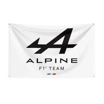 3X5 FT Alpesi versenyzászló poliészter mintás autó banner dekorációhoz 1