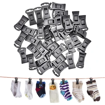 40db zoknicsipesz csúszásmentes kényelmes zokni szekrény lógó ruhacsipeszek ruhacsipeszek mosógéphez és szárítógéphez Zoknitartó