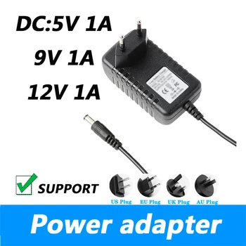 5V1A 9V1A 12V 1A hálózati adapter router macska set-top box töltő UK csatlakozó AU csatlakozó adapter 5,5 * 2,1 mm
