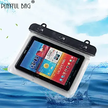 7-8 hüvelykes tabletta vízálló táska tabletta Nyári strand PVC védőhüvely mini úszó rafting táska E240