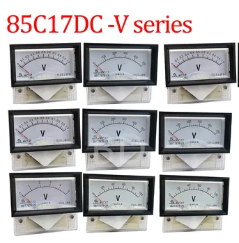 85C17 paneles mérő voltmérő feszültségvizsgálathoz DC 5V 10V 15V 20V 30V 50V 100V 250V 300V 450V 1000V