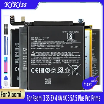  Akkumulátor Xiaomi Redmi 3 3S 3X 4 4A 4A 4X 5 5A 5 Plus Pro Prime akkumulátor BM47 BM4A BN30 BN34 BN35 BN40 BN42 BN44 bn 30 34 35 40 44