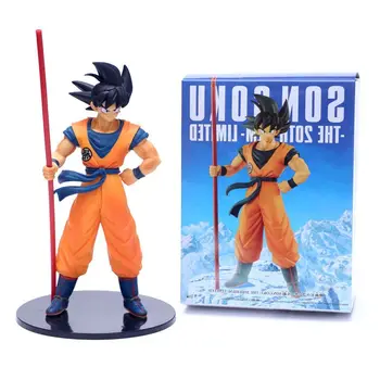 Anime Dragon Ball karakter Viszlát Goku modell baba cosplay játék nappali dekorációs gyűjtemény fiú karácsonyi születésnapi ajándék