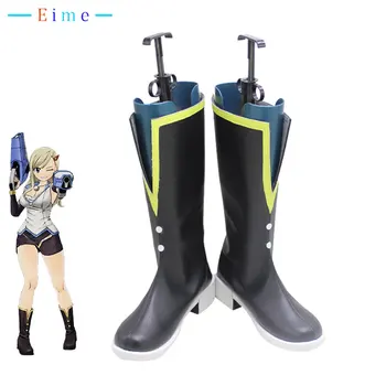 Anime EDENS ZERO Rebecca Bluegarden cosplay cipő PU bőr cipő Halloween farsangi csizma cosplay kellék egyedi gyártású