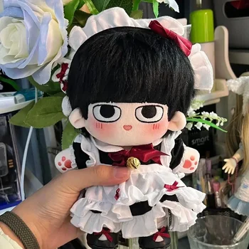 Anime játék Mob Psycho 100 Cute Kageyama Shigeo Cosplay puha plüss kitömött babatest öltöztetőruhák 20CM plüss karácsonyi ajándék