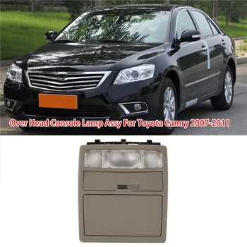 Autó első olvasólámpa Toyota Camry Land Cruiser Aurion 2007-2011 beltéri mennyezeti lámpa embly Gl es Case