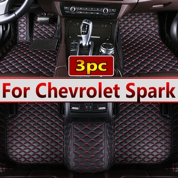 Autó padlószőnyegek Chevrolet Holden Barina Spark EV Ravon R2 M300 2011~2015 Anti-dirt Pad szőnyegek Bőr szőnyeg Autó kiegészítők