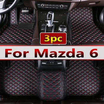 Autó padlószőnyegek Mazda 6 2006 2007 2008 2009 2010 2011 2012 2013 2014 2015 2016 2017 Automatikus lábpárnák Belső kiegészítők