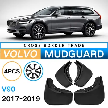 Autó sárvédők Sárvédők Volvo V90-hez 2017 2018 2019 Sárvédők Sárvédő fröccsenő védők Sárvédők Gumiabroncs sárvédők Tartozékok