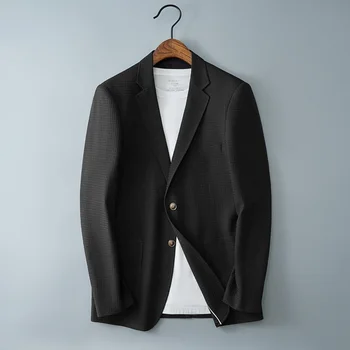 Az öltönykabát férfi koreai változata kis öltöny felső szimpla slim casual trend Blazers Polyester tavaszi és őszi Smart Casual