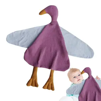 Baby Comforter takaró Aranyos gyerek kacsa takaró paplanos törölközők Kiváló pamut baba bújós játékok Multifunkcionális első baba
