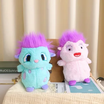 Bibble plüss játékok plüssállat szerencsés kis szörnyek plüss baba aranyos puha plüsss anime otthoni szoba dekoráció Peluche babák gyerek ajándék