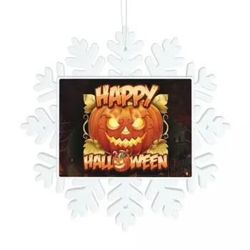 Boldog Halloween 11 Karácsony Halloween Hópehely Fesztivál Medál Rajzfilm kívánságok Party Szerelem medál