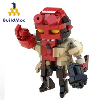 BuildMoc Anung Un Rama Weirdo építőkockák készlet Hellboy Hell Brickheadz szörny kockajáték gyermek születésnapi karácsonyi ajándék