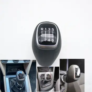 Bőr 6 sebességes sebességváltó gomb fogantyú Hyundai Elantra AD 2016 17 ACCENT\SOLARIS i30 2017-18 43711F2300