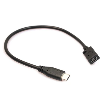C típusú USB 3.1 apa - mini USB anya töltőkábel Nexus 6P-hez