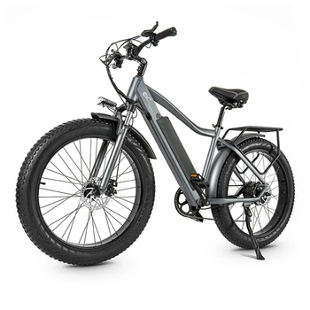 CMACEWHEEL J26 750W 48V 17AH elektromos hegyikerékpár MAX sebesség 45KM / H Fatbike 26 hüvelykes kövér gumiabroncs elektromos kerékpár