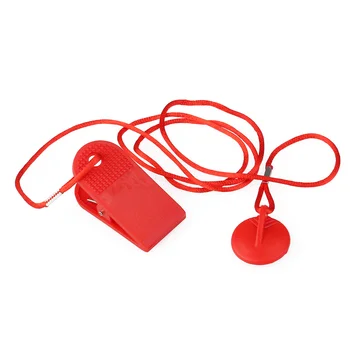 csere mágneses futópad futógép biztonsági kulcs biztonság - 23cm átmérő (piros)