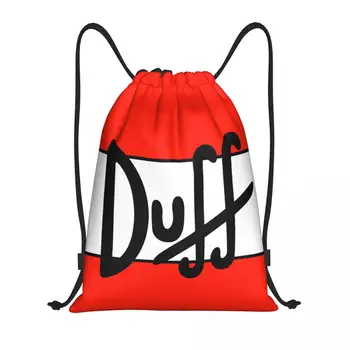 Custom Duff sör húzózsinóros hátizsák táskák Női férfi könnyű tornaterem sport zsákzsákok jógához