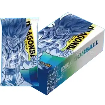 Dragon Ball Collection kártya gyerekeknek Shiny Son Goku Saiyan Vegeta kereskedési proxy Flash kártyák Gam Anime Battle Carte ajándék játékok