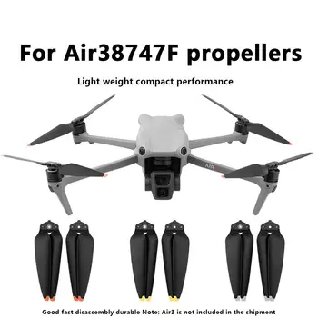 Drone Propellers 8747F összecsukható, alacsony zajszintű lapátventilátorok Propellerek kompatibilisek a DJI Mavic Air 3 drónokkal Tartozékok