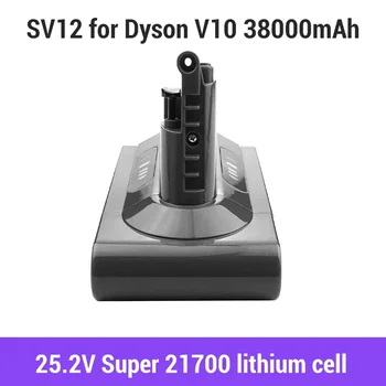 Dyson V10 akkumulátor esetén 25.2V 3000MAH SV12 V10 bolyhos V10 állati abszolút M Otorhead emlékeztető cserélje ki a lítium akkumulátort